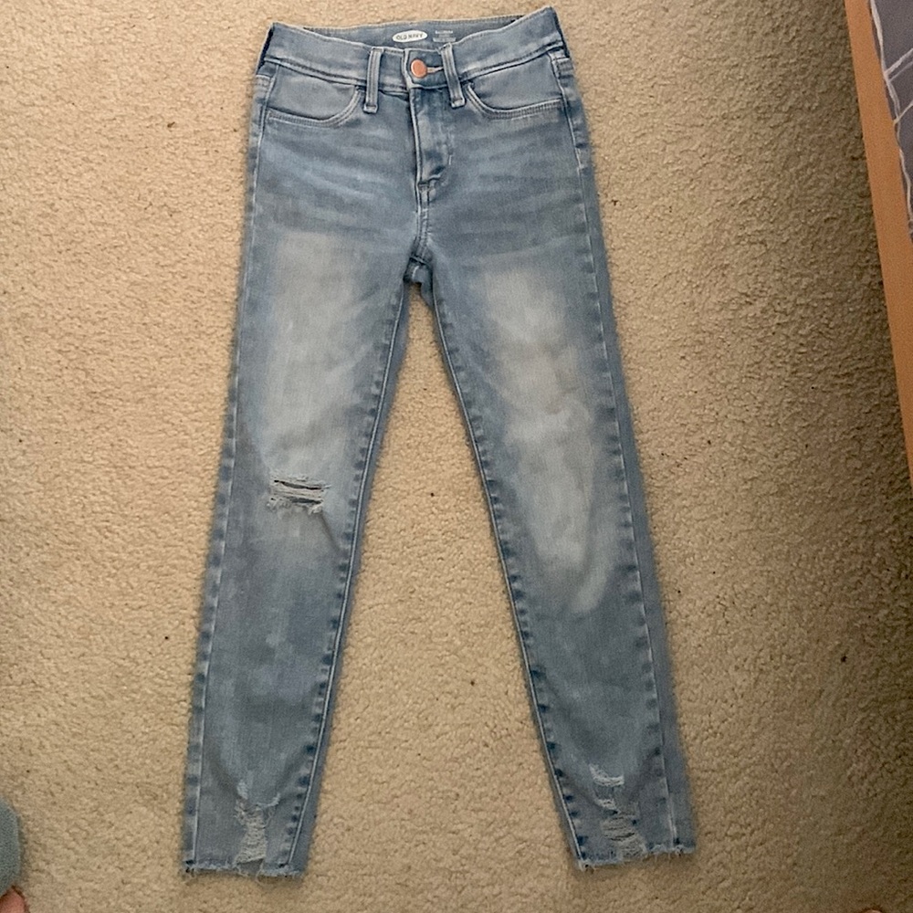 Girls size 8 jeans from old navy